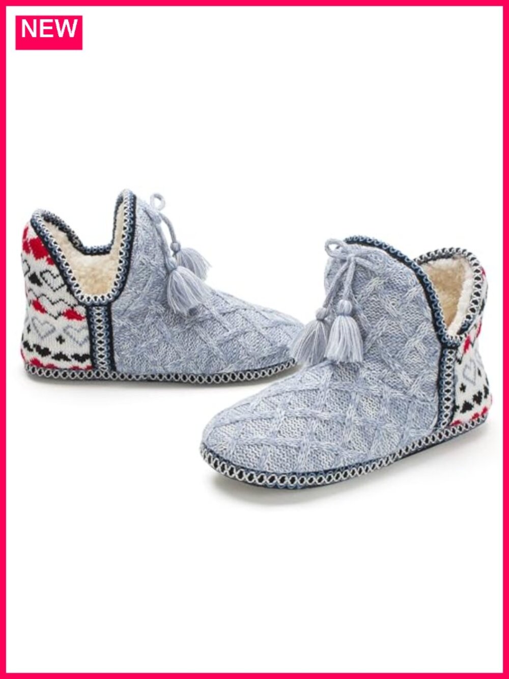 Women's Fuzzy Fleece Memory Foam Boot Slippers Non Slip Indoor Outdoor